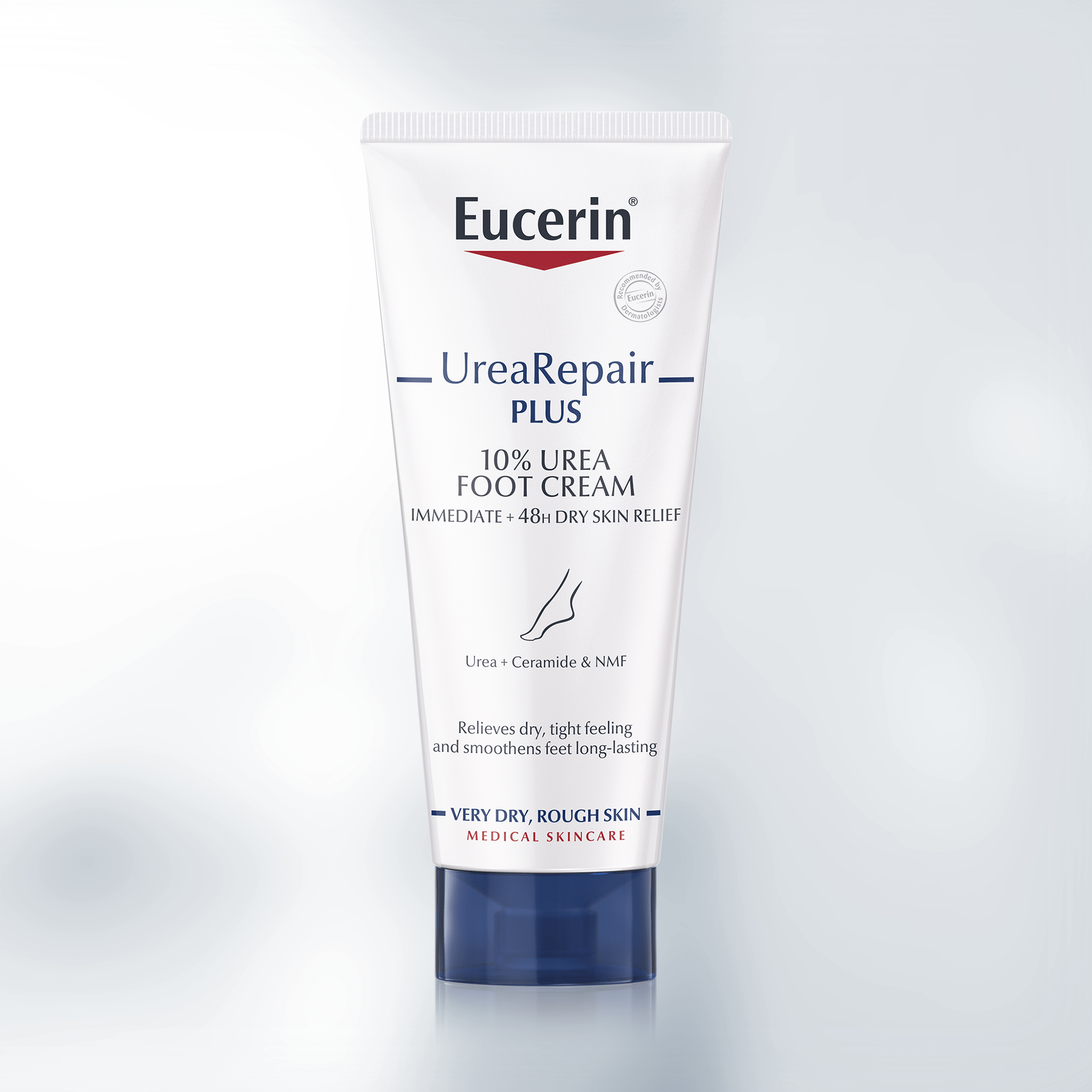 UreaRepair PLUS 10 Urea Foot Cream for very dry, rough feet Eucerin
